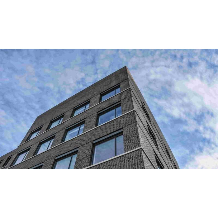 Кирпич клинкерный Muhr 34KS Grau Nuanciert Kohle Spezial гладкий, 240х115х71 мм фото 3