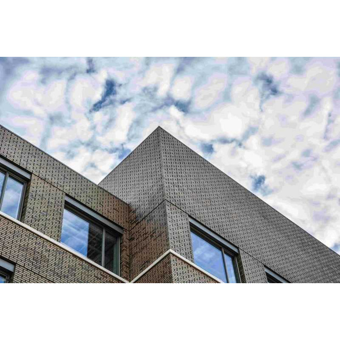 Кирпич клинкерный Muhr 34KS Grau Nuanciert Kohle Spezial гладкий, 240х115х71 мм фото 5