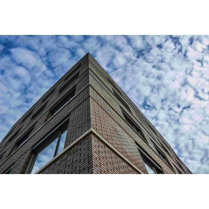 Кирпич клинкерный Muhr 34KS Grau Nuanciert Kohle Spezial гладкий, 240х115х71 мм фото 4