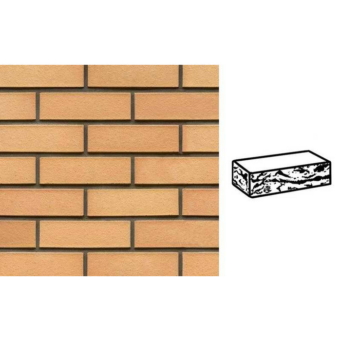 Кирпич клинкерный Muhr 23 Morgenrote готик, 240х115х52 мм