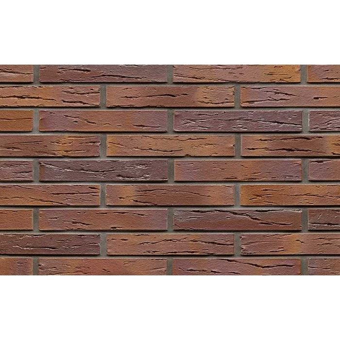 Кирпич клинкерный Muhr 04 Rotbraun-bunt готик, 240х90х40 мм