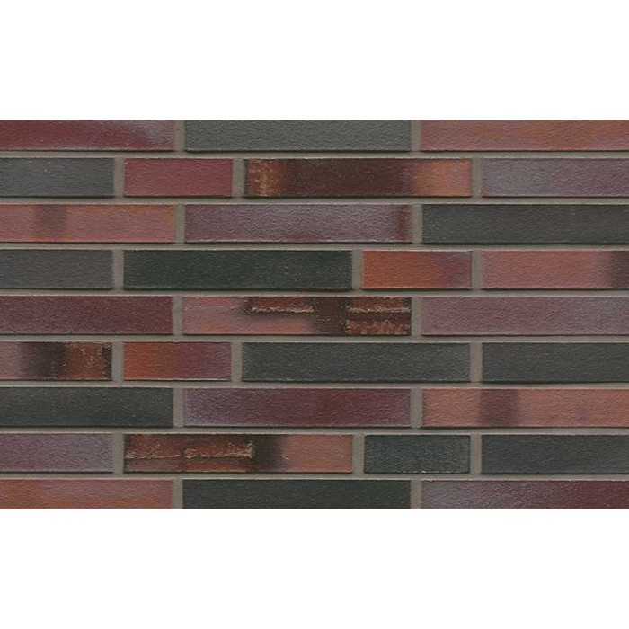 Кирпич клинкерный Muhr 29 S Schwarzblau-bunt Spezial гладкий, 240х90х40 мм