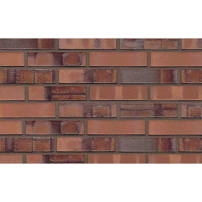 Кирпич клинкерный Muhr 13 Rotbraun nuanciert Fuss. Bes. гладкий, 290х90х71 мм