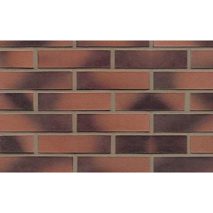 Кирпич клинкерный Muhr 11 Rotviolett geflammt гладкий, 290х90х71 мм