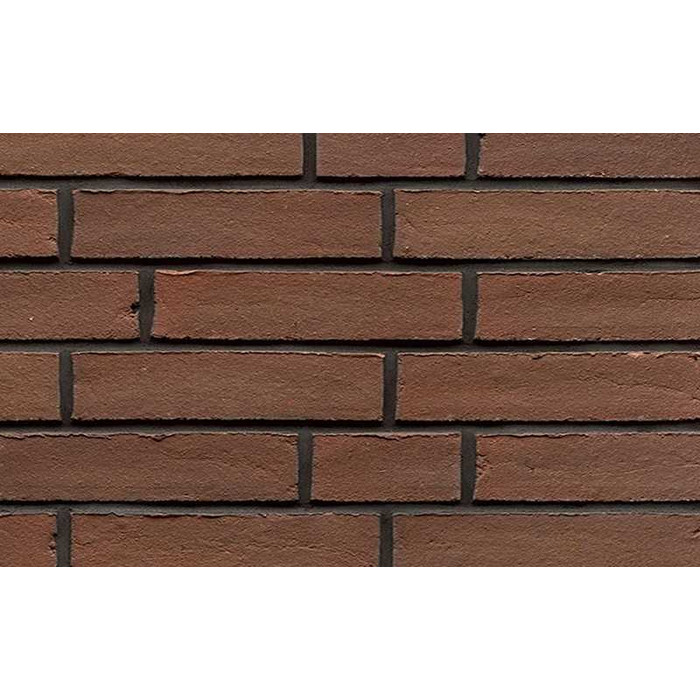 Кирпич клинкерный Muhr 03 Naturrot Wasserstrich, 240х52х52 мм