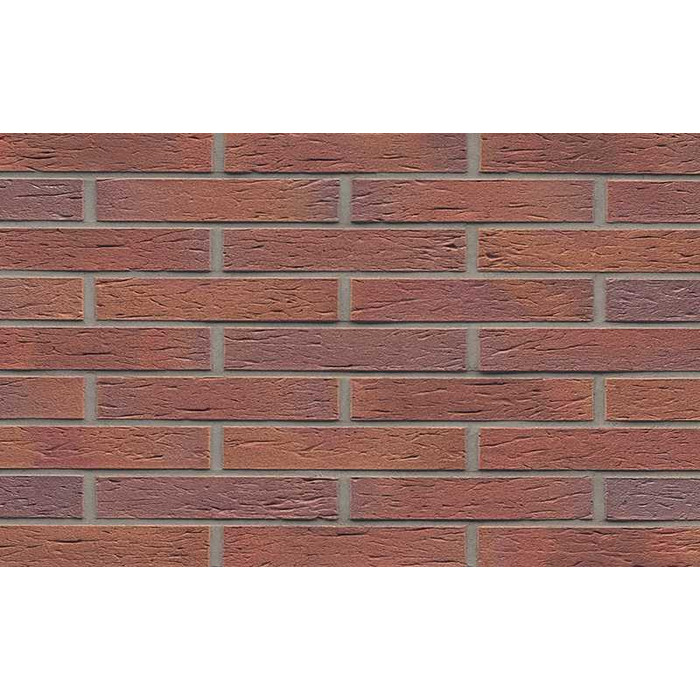 Кирпич клинкерный Muhr 04 Rotbraun-bunt рустик, 240х90х40 мм