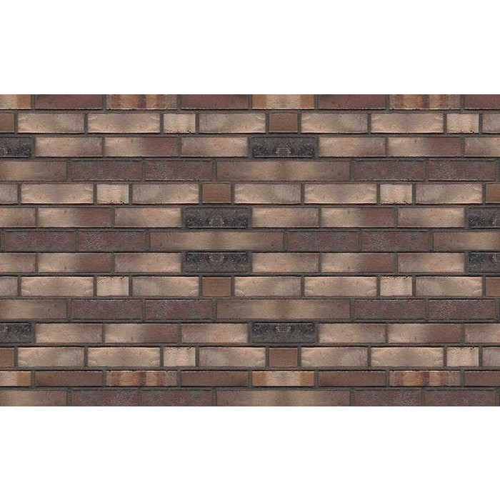 Кирпич клинкерный пустотелый ABC 7503 Sylt Magma Kohlebrand гладкий, 240х115х71 мм