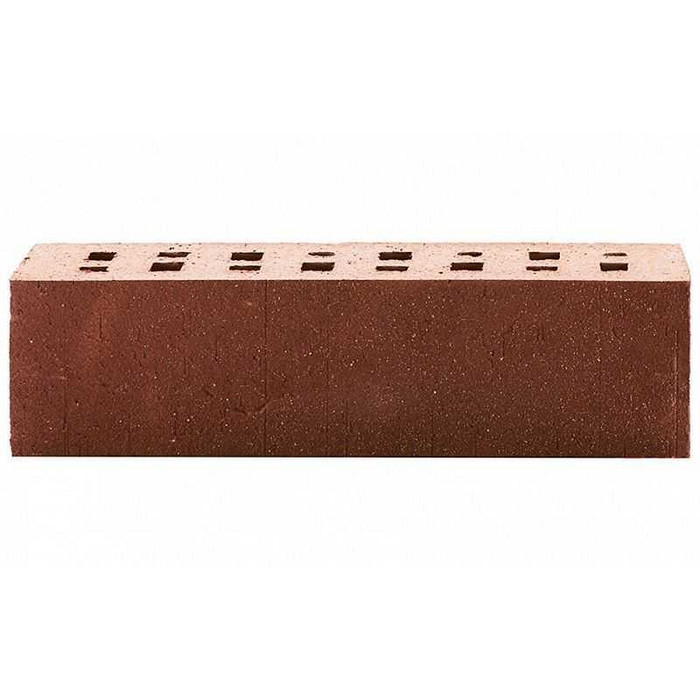 Кирпич клинкерный ЛСР темно-красный с бордовым песком Порту винтаж, M300, 250х85х65 мм фото 6