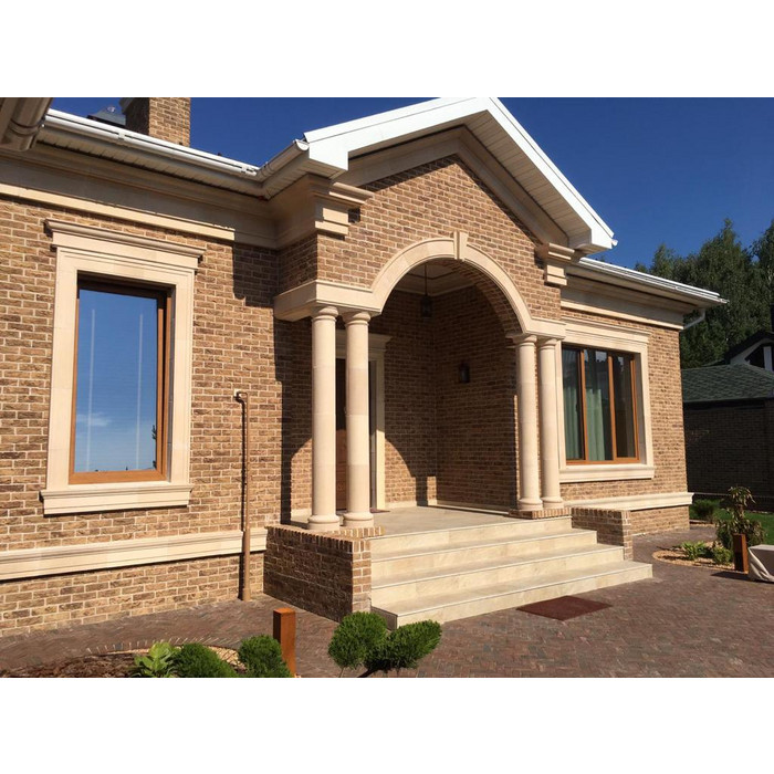 Кирпич длинного формата Донские зори Тюдоръ, 475х85х40 мм, Россия фото 3