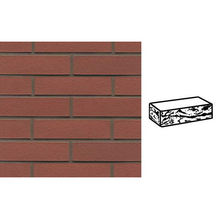 Кирпич клинкерный Muhr 03 Naturrot готик, 290х90х71 мм