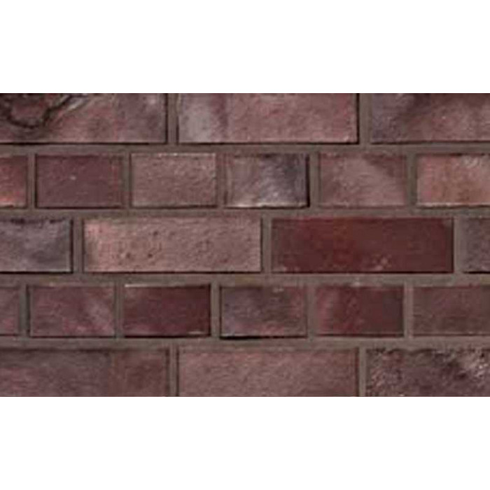 Кирпич клинкерный пустотелый ABC 7654 Leipzig aubergine kohlebrand гладкий, 240х115х71 мм