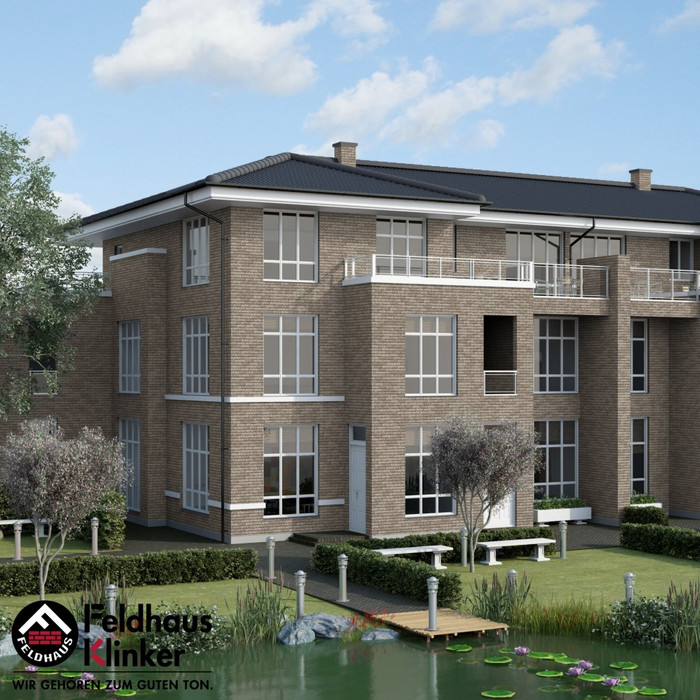 Кирпич клинкерный Feldhaus Klinker K682 sintra argo blanco 215х102х65 мм фото 6