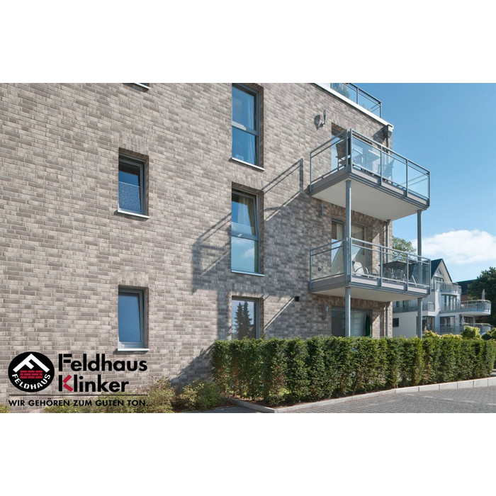 Кирпич клинкерный Feldhaus Klinker K682 sintra argo blanco 215х102х65 мм фото 4