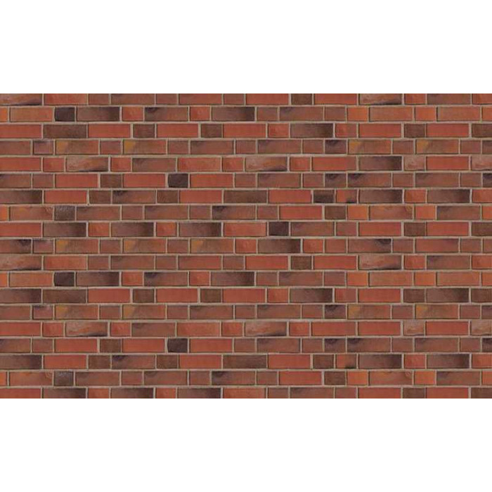 Кирпич клинкерный пустотелый ABC 0854 Flensburg rot-Kohlebrand гладкий, 240х115х71 мм