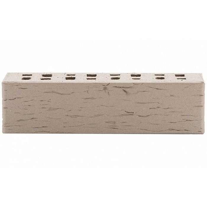 Кирпич клинкерный ЛСР Стокгольм серый береста, 250х85х65 мм фото 4