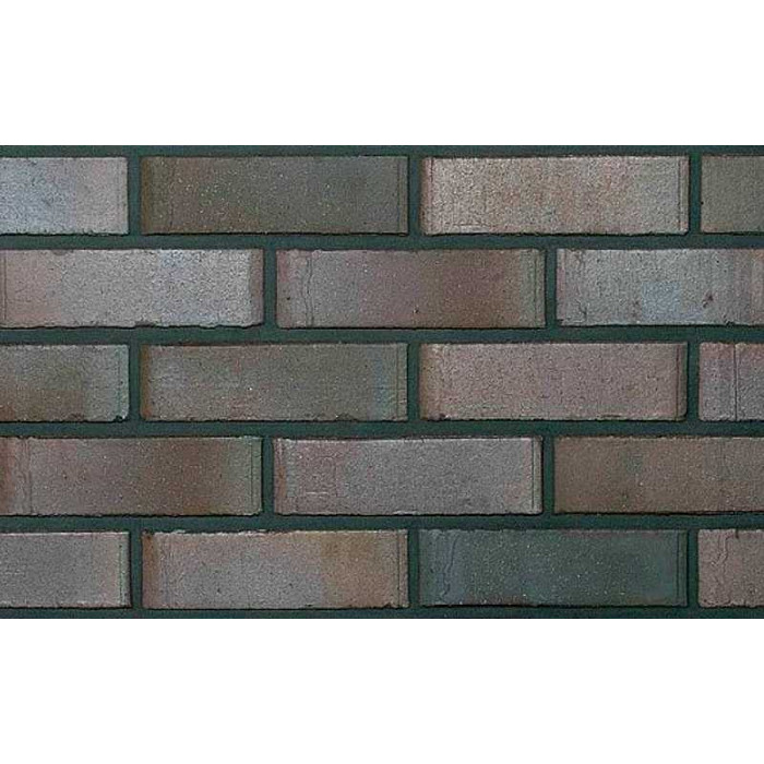 Кирпич клинкерный Roben Accum blau-braun гладкий, 240х115х71 мм