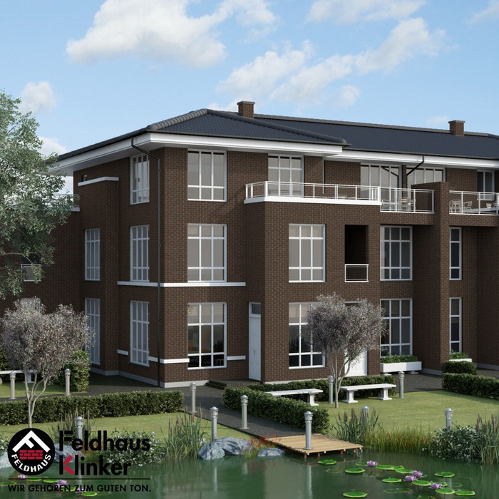 Кирпич клинкерный Feldhaus Klinker K500 geo liso NF 240х115х71 мм фото 2