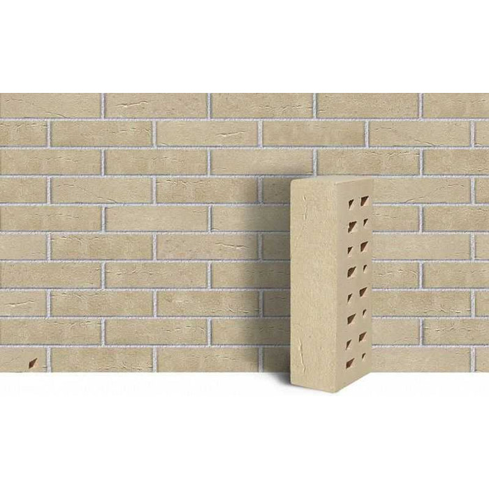 Кирпич клинкерный ЛСР белый Верона винтаж, M300, 250х85х65 мм фото 5