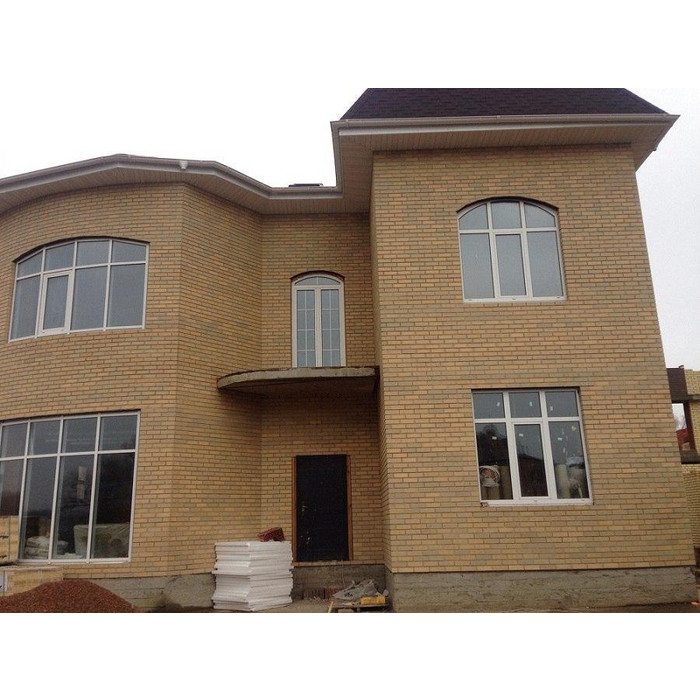 Кирпич клинкерный Feldhaus Klinker K254 crema viva liso 240х90х71 мм фото 4