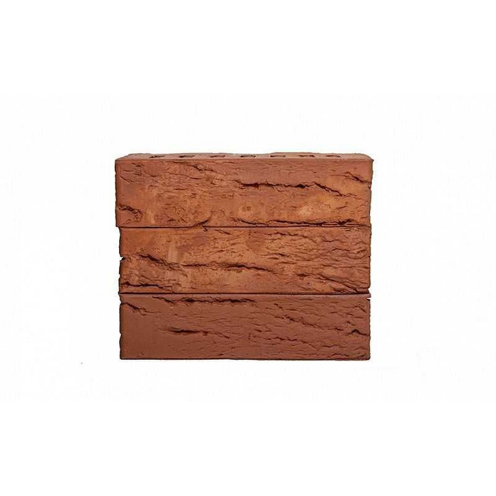 Кирпич клинкерный Kerma Premium Klinker красный рустик 250х120х65 мм фото 3