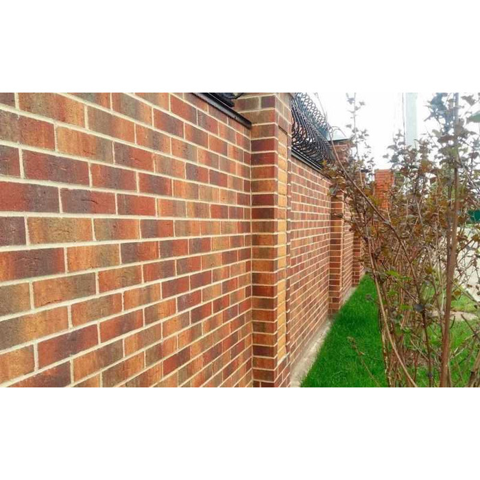 Кирпич клинкерный Feldhaus Klinker K328 carmesi multi vascu 240х90х71 мм фото 4