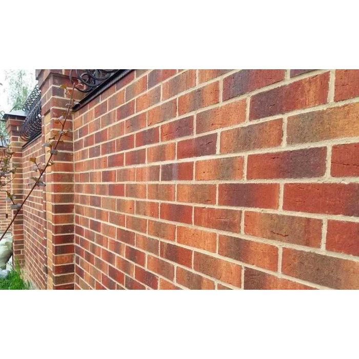 Кирпич клинкерный Feldhaus Klinker K328 carmesi multi vascu 240х90х71 мм фото 2