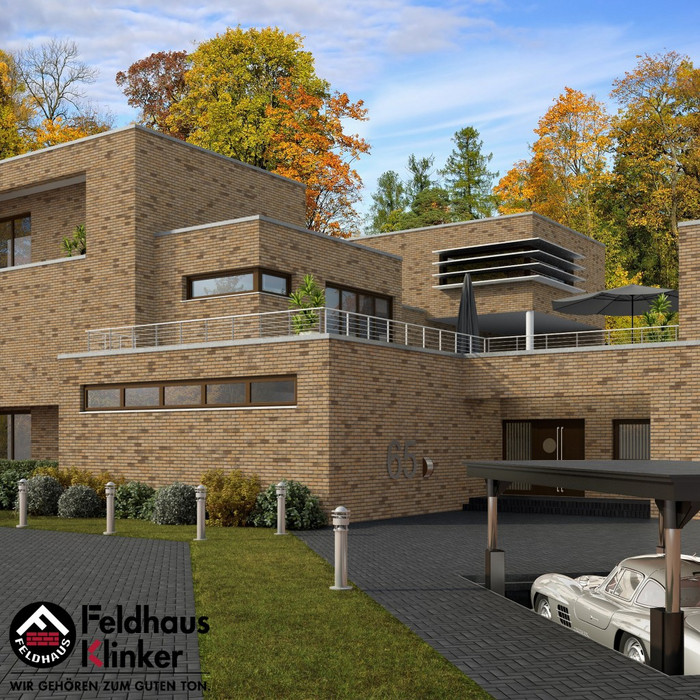 Кирпич клинкерный Feldhaus Klinker K723 vascu sabiosa rotado NF 240х115х71 мм фото 8