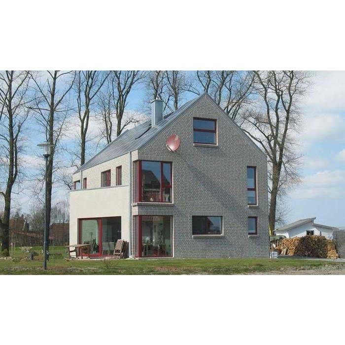 Кирпич клинкерный Roben Faro grau-nuanciert гладкий, 240х115х71 мм фото 5