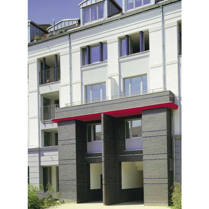 Кирпич клинкерный Roben Faro grau-nuanciert гладкий, 240х115х71 мм фото 3