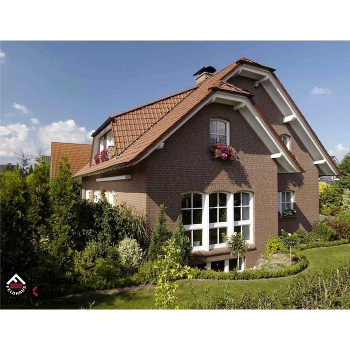 Кирпич клинкерный Feldhaus Klinker К335 carmesi antic mana NF 240х115х71 мм фото 7