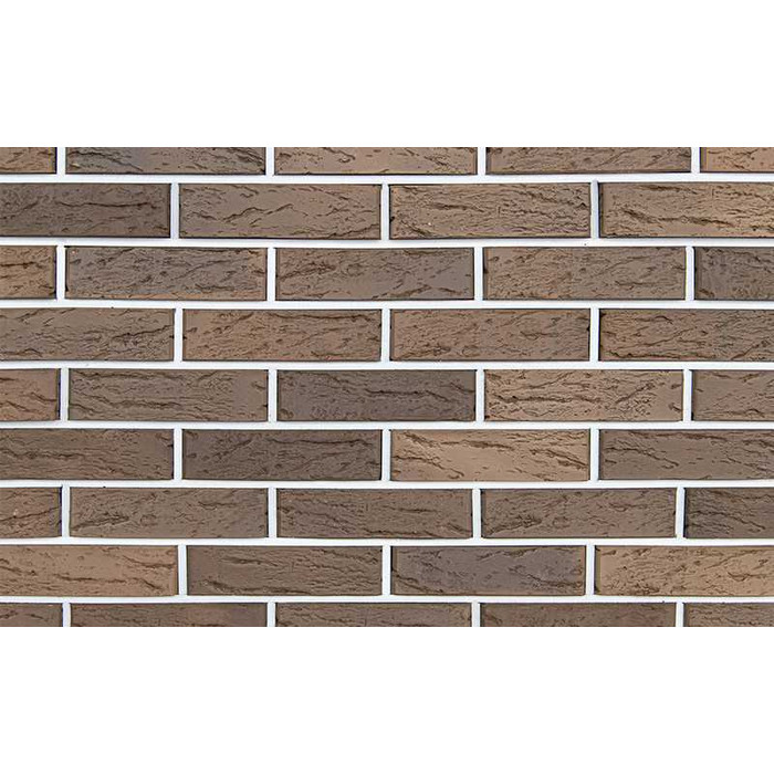 Кирпич клинкерный Kerma Premium Klinker коричневый рустик 215х102х65 мм
