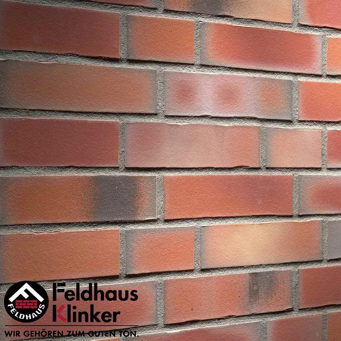 Кирпич клинкерный Feldhaus Klinker K991 bacco ardor matiz NF 240х115х71 мм фото 3