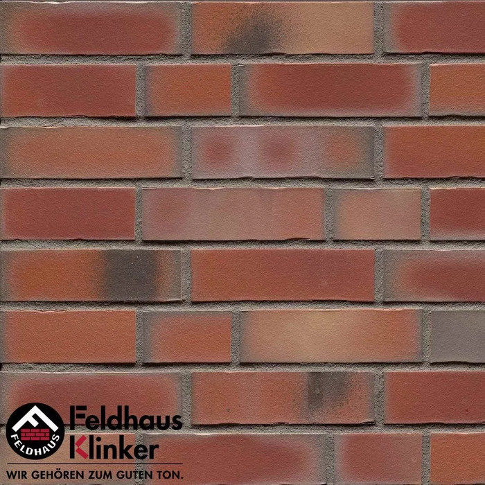 Кирпич клинкерный Feldhaus Klinker K991 bacco ardor matiz NF 240х115х71 мм фото 2