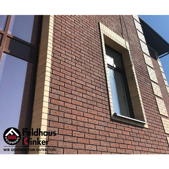 Кирпич клинкерный Feldhaus Klinker K535 Terra mana 240х90х71 мм фото 3