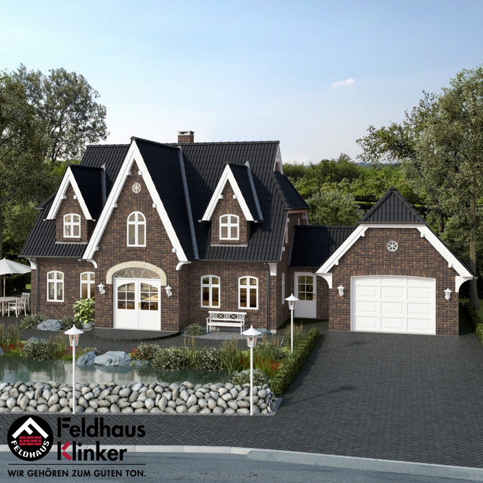 Кирпич клинкерный Feldhaus Klinker K747 vascu geo legoro NF 240х115х71 мм фото 11