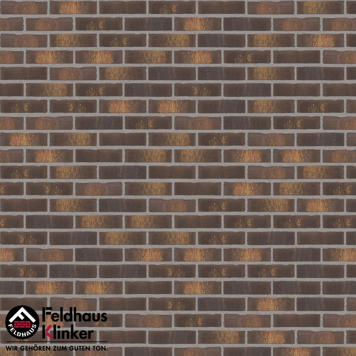 Кирпич клинкерный Feldhaus Klinker K747 vascu geo legoro NF 240х115х71 мм фото 5