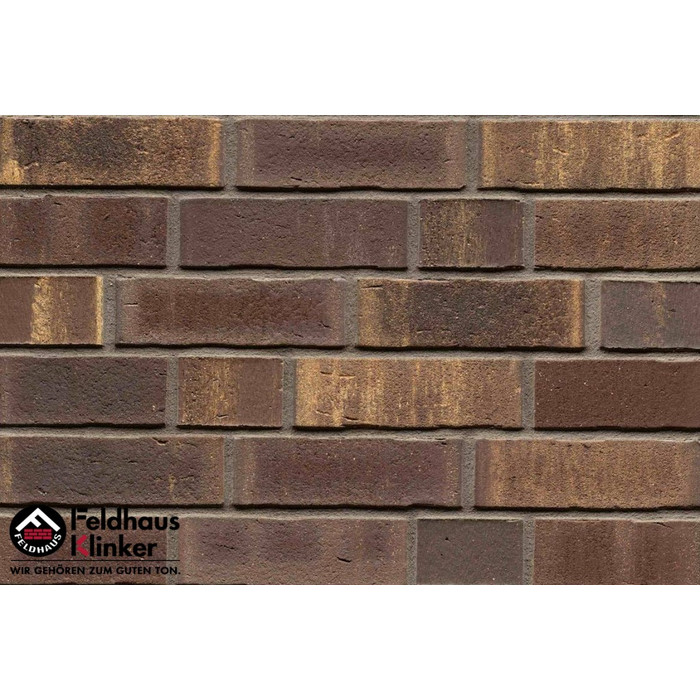 Кирпич клинкерный Feldhaus Klinker K747 vascu geo legoro NF 240х115х71 мм фото 3