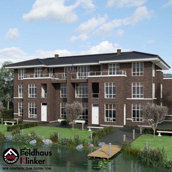 Кирпич клинкерный Feldhaus Klinker K747 vascu geo legoro NF 240х115х71 мм фото 12