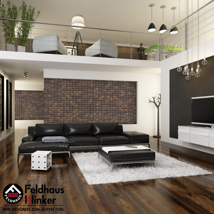 Кирпич клинкерный Feldhaus Klinker K747 vascu geo legoro NF 240х115х71 мм фото 4