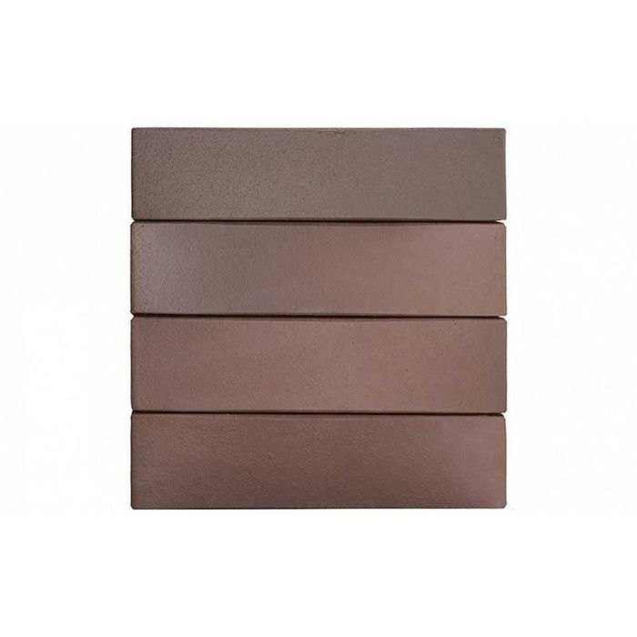 Кирпич клинкерный ЛСР темно-терракотовый флэш Брюгге гладкий M300, 250х85х65 мм фото 5