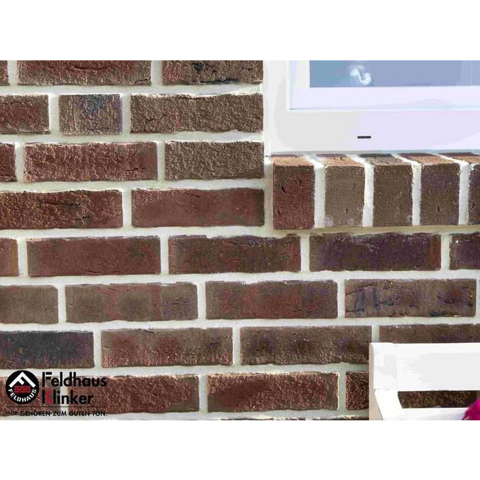 Кирпич клинкерный Feldhaus Klinker K663 sintra cerasi nelino NF 240х115х71 мм фото 3