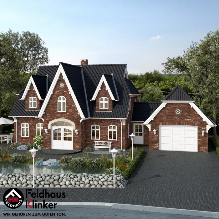 Кирпич клинкерный Feldhaus Klinker K750 vascu ardor rotado NF 240х115х71 мм фото 3