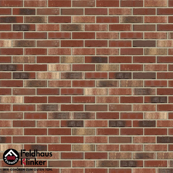 Кирпич клинкерный Feldhaus Klinker K750 vascu ardor rotado NF 240х115х71 мм фото 4