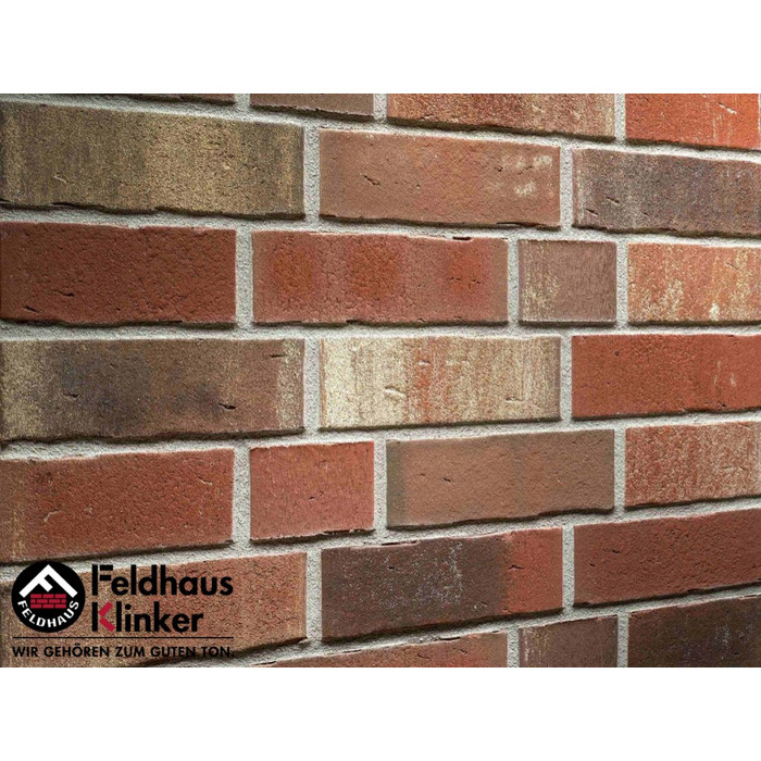 Кирпич клинкерный Feldhaus Klinker K750 vascu ardor rotado NF 240х115х71 мм фото 6