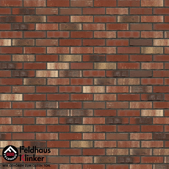Кирпич клинкерный Feldhaus Klinker K750 vascu ardor rotado NF 240х115х71 мм фото 11