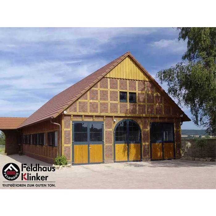 Кирпич клинкерный Feldhaus Klinker К377 lava maron rustico NF 240х115х71 мм фото 8