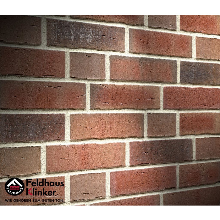 Кирпич клинкерный Feldhaus Klinker K752 vascu ardor carbo NF 240х115х71 мм фото 13