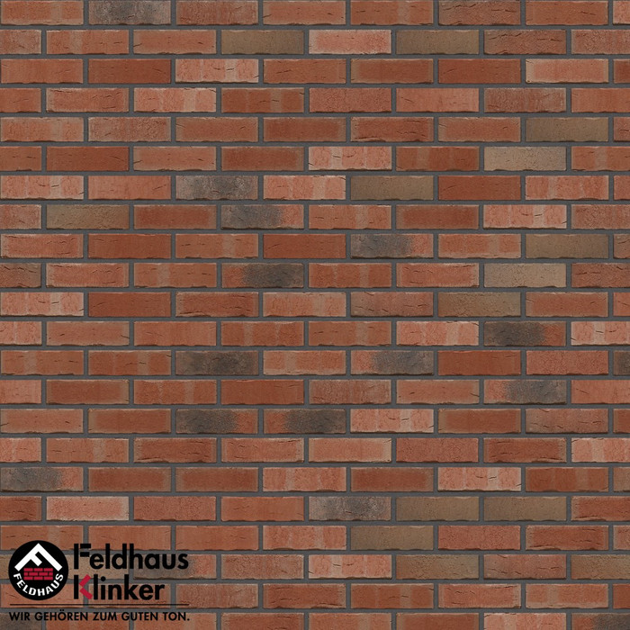 Кирпич клинкерный Feldhaus Klinker K752 vascu ardor carbo NF 240х115х71 мм фото 6