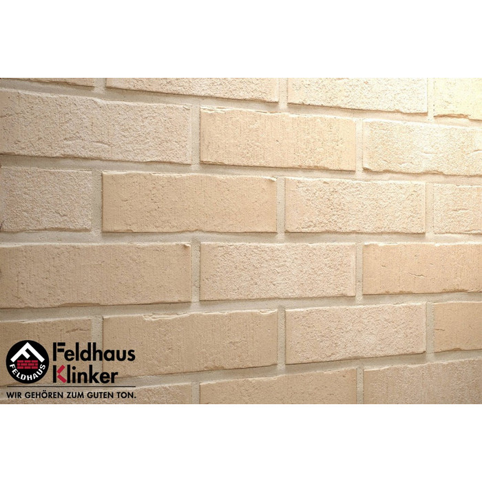 Кирпич клинкерный Feldhaus Klinker K762 vascu sabioso blanca NF 240х115х71 мм фото 8