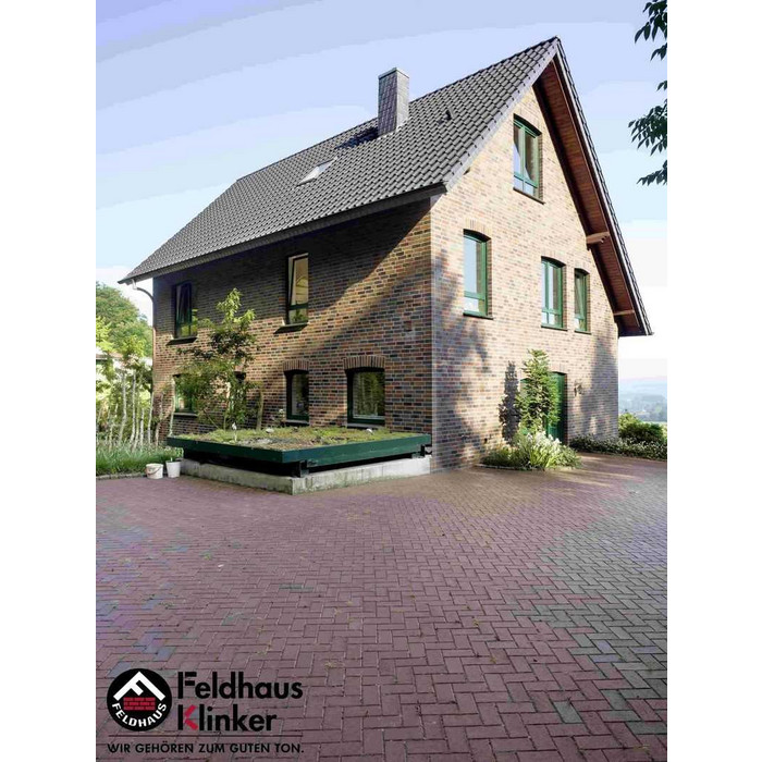 Кирпич клинкерный Feldhaus Klinker K661 sintra lava maris NF 240х115х71 мм фото 7